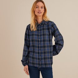 Navy/blue checks