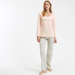 Pink/floral print