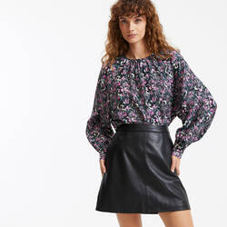 Black print/pink