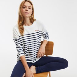 Blue striped