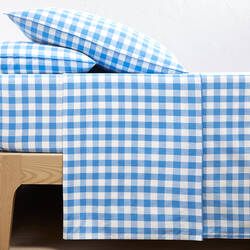 Μπλε καρο gingham