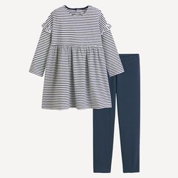 Navy striped