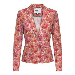 Printed orange/peach