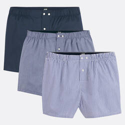 Navy striped