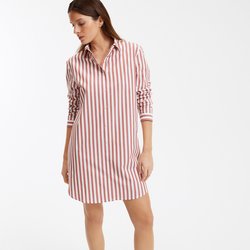 Brown/white stripes