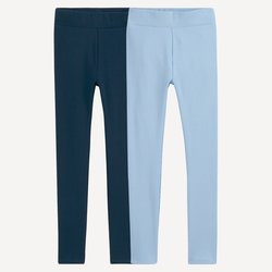 Navy + sky blue