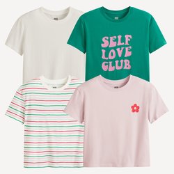 Ecru+green+pink+striped