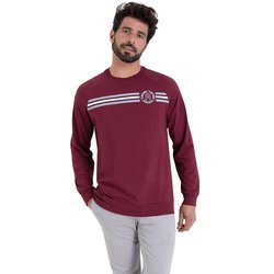 Burgundy/grey marl