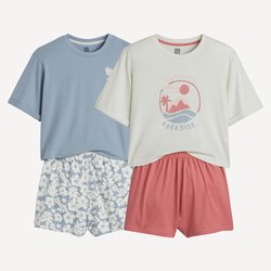 Pink+blue+ecru
