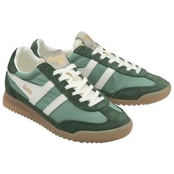 Aqua green/white
