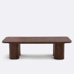 Walnut color stained