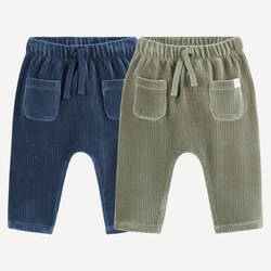 Navy blue + khaki