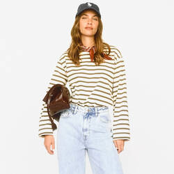 Khaki/ecru
