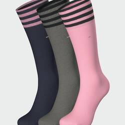Pink+navy blue+khaki