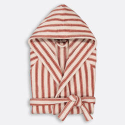 Ecru/brown stripes