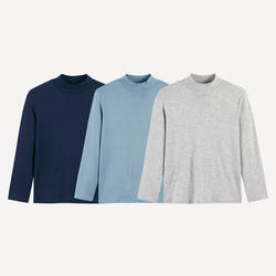 Blue+navy blue+grey marl