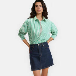 Green/white striped