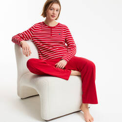 Striped red