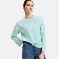 Blue-green stripes