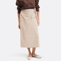 Ecru/brown stripes