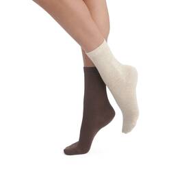 Ebony/beige marl
