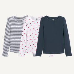 White + striped + navy