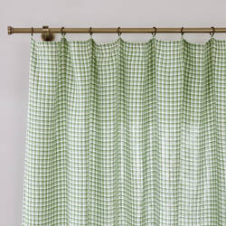 Green gingham