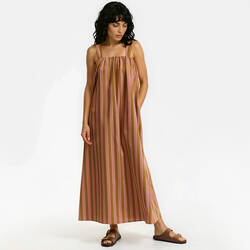 Pink/camel stripe