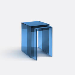 Blue glass