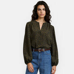 Leopard print/khaki
