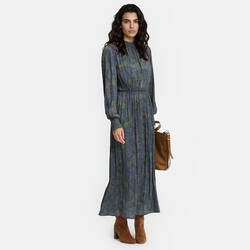 Print/khaki background