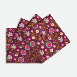 Print/plum background