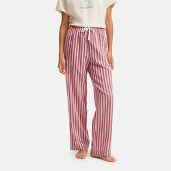 Burgundy striped