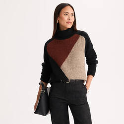 Ecru jacquard
