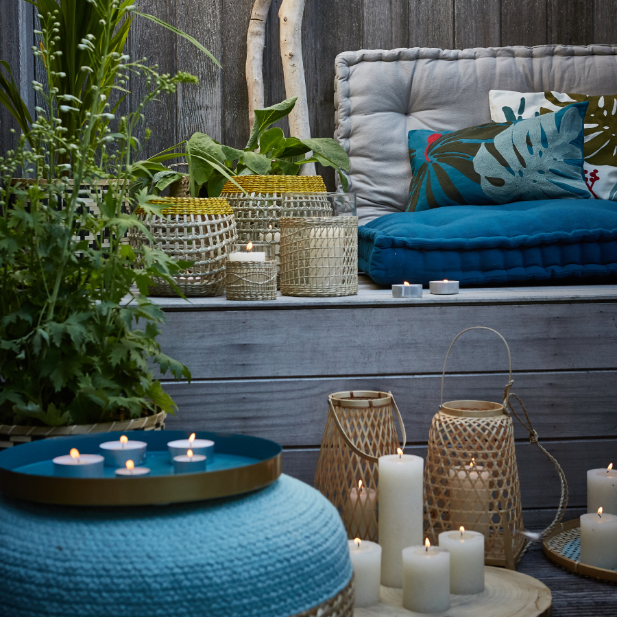 Earthy boho textures & Aegean Hues