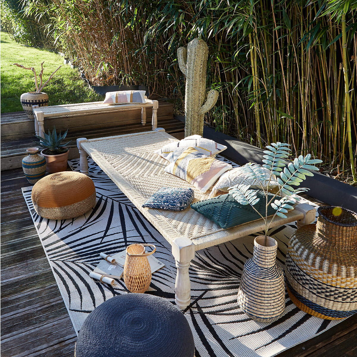Mediterranean Boho Garden Escape