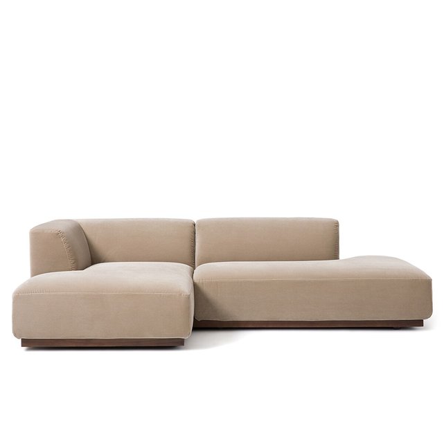 Γωνιακός καναπές XL από βελούδο Jacopo