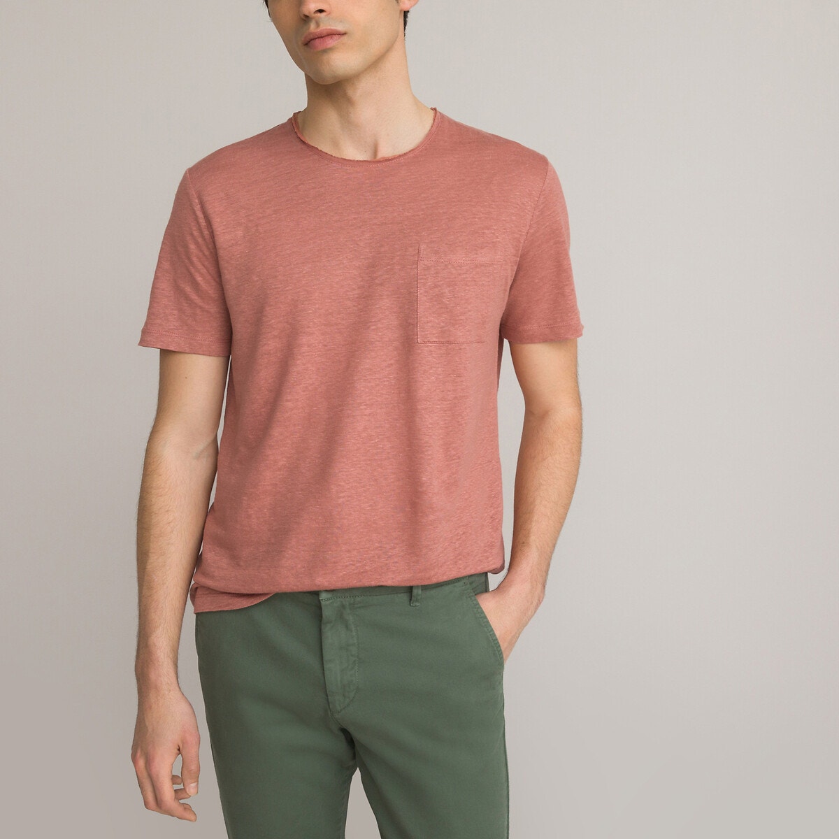 λινό t-shirt