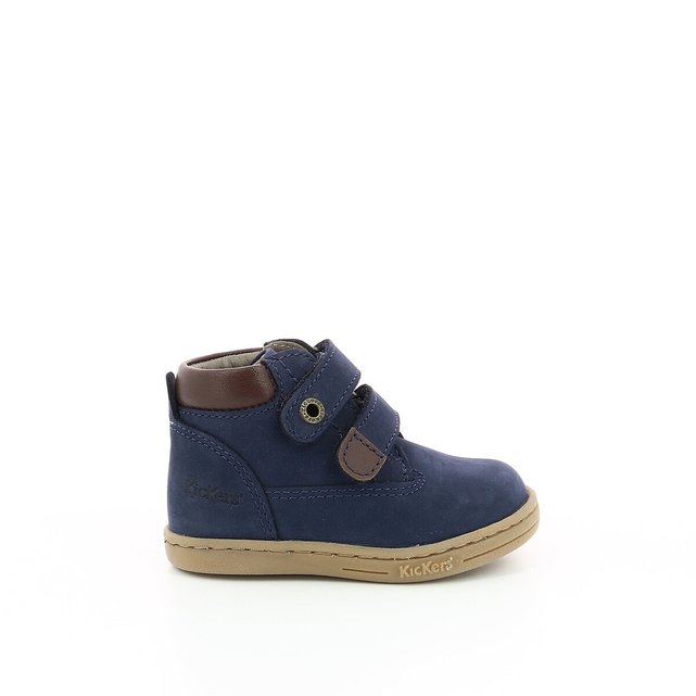 Kids Tackeasy Suede Touch 'n' Close Ankle Boots