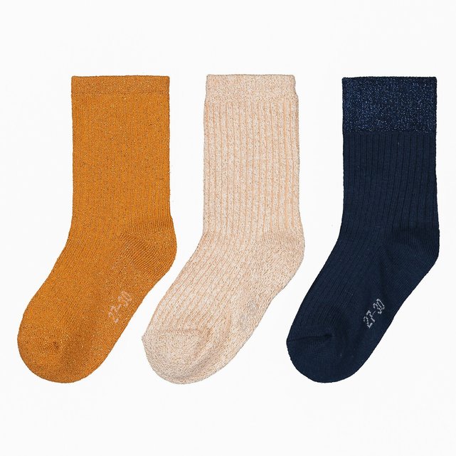 Σετ 3 ζευγάρια κάλτσες, 23|26 - 39|42