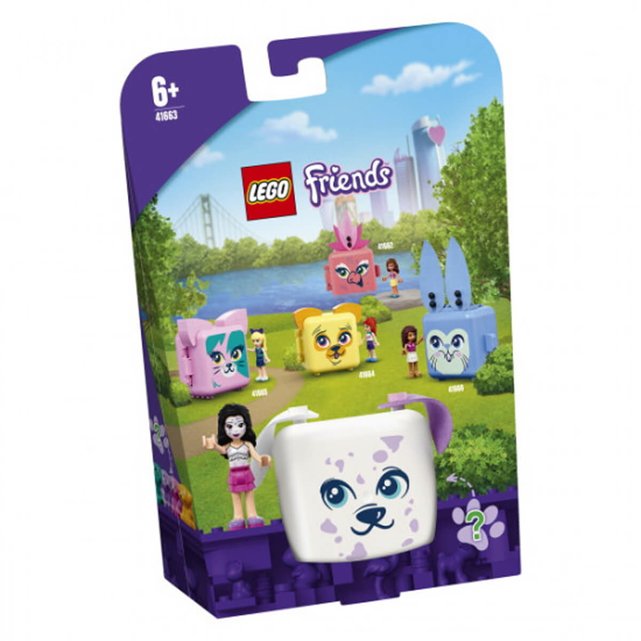 41663 Emma'S Dalmatian Cube