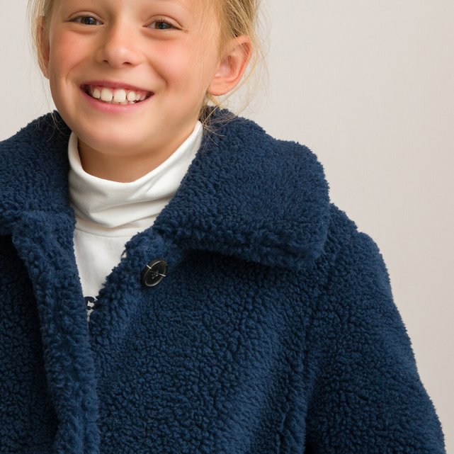 Παλτό από συνθετική γούνα, 3-14 ετών