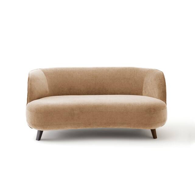 Καναπές XS από βελούδο stonewashed Rosebury, σχεδίασης E.Gallina