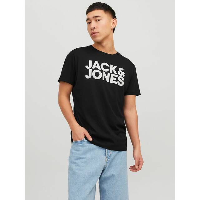 Κοντομάνικo T-shirt με στάμπα μπροστά