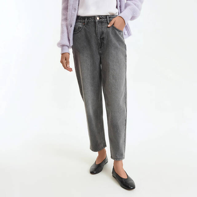 Ψηλόμεσο τζιν mom fit