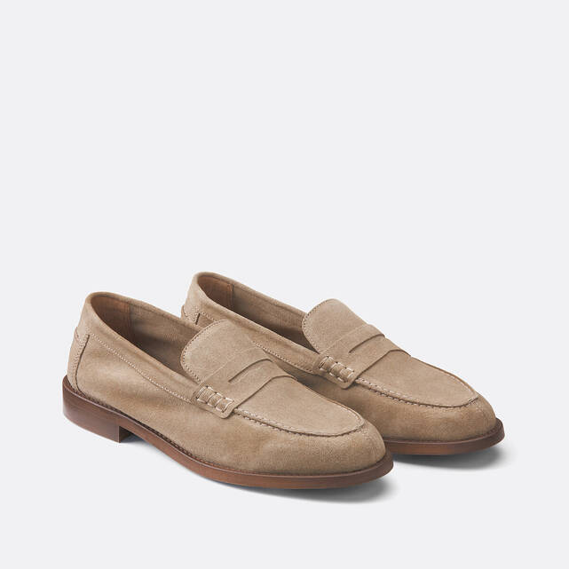 Δερμάτινα σουέτ μοκασίνια, Signature