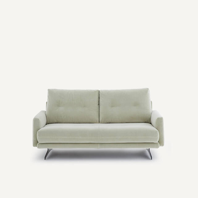 Καναπές 2 θέσεων από βελούδο stonewashed, Delicato
