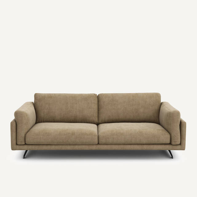 Καναπές από βελούδο stonewashed, CESAR