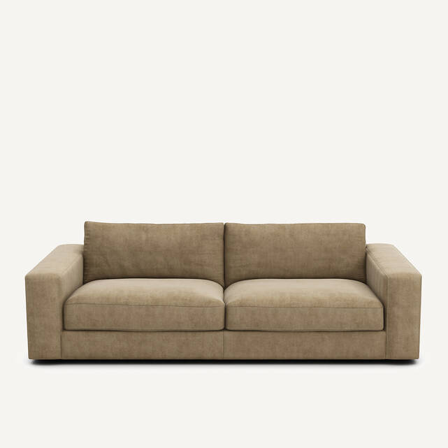 Καναπές από βελούδο stonewashed, SKANDER