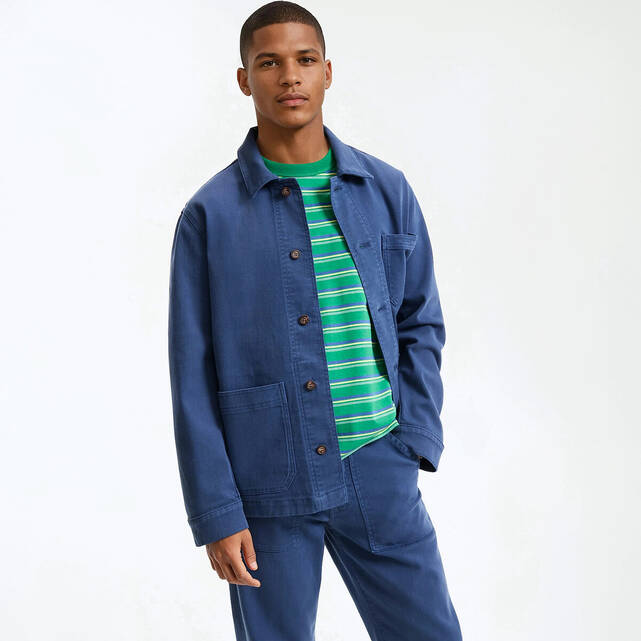 Βαμβακερό σακάκι σε workwear στυλ, Signature HECTOR